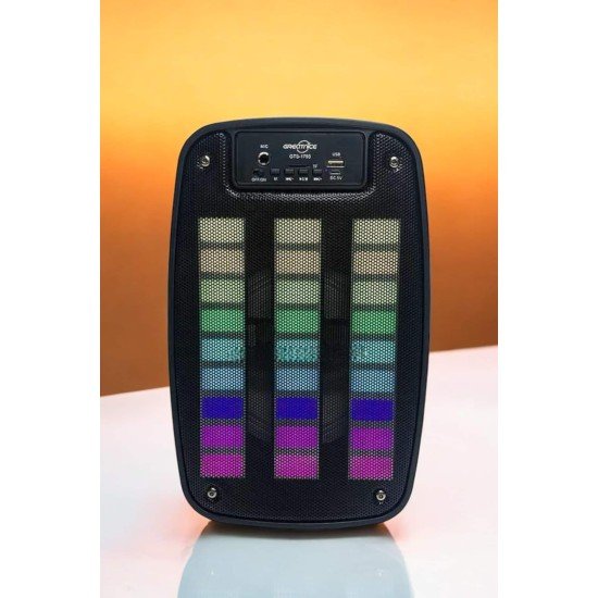 Bluetooth Hoparlör RGB Işıklı USB SD Kart Girişli Taşınabilir Bluetooth Hoparlör RGB Işıklı USB SD Kart Girişli Taşınabilir