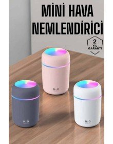 Buharlı Hava Nemlendirici Aromaterapi Renk Değiştirilebilir