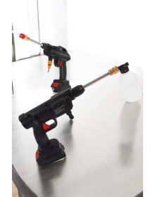 Şarjlı Oto Yıkama Tabancası Su Basınçlı Hazneli Bataryalı