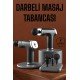 4 Başlıklı Darbeli Şarjlı Masaj Aleti Tabancası Kablosuz 4 Başlıklı Darbeli Şarjlı Masaj Aleti Tabancası Kablosuz