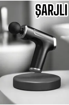 4 Başlıklı Darbeli Şarjlı Masaj Aleti Tabancası Kablosuz 4 Başlıklı Darbeli Şarjlı Masaj Aleti Tabancası Kablosuz