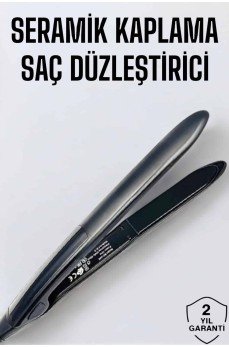 Saç Düzleştirici Led Ekranlı Isı Ayarlı Seramik Kaplama Profesyonel