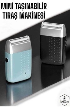 Tıraş Makinesi Islak Ve Kuru Kullanıma Uygun Kablosuz Taşınabilir