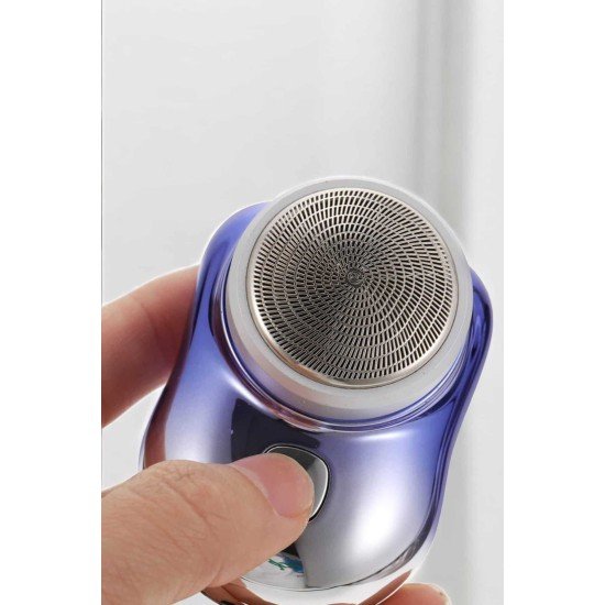 Tıraş Makinesi Mini Sıfır Sakal Yanak Tıraş Makinesi USB Şarjlı