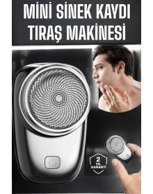 Tıraş Makinesi Mini Sıfır Sakal Yanak Tıraş Makinesi USB Şarjlı