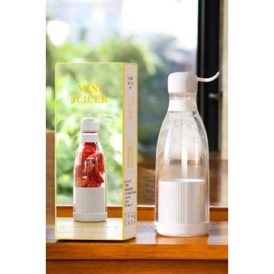 Bardak Blender Smoothie Meyve Sıkacağı Şarjlı Cam Taşınabilir Bardak Blender Smoothie Meyve Sıkacağı Şarjlı Cam Taşınabilir