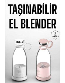 El Blender Taşınabilir Meyve Blender Şarj Edilebilir Taşınabilir Blender Elektrikli