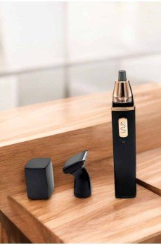 Seyahat Tipi Mini Taşınabilir Siyah Burun Kulak Yanak Kıl ve Tüy Temizleme Makinesi