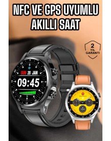 Akıllı Saat Nabız Ölçer Uyku Takibi Sesli Görüşme Bildirim Görme