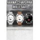 Akıllı Saat Bildirim Görme Sesli Görüşme Çoklu Kordon GPS Takibi