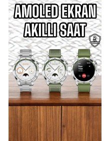 Akıllı Saat Sesli Görüşme Titreşimli Nabız Sensörlü Spor Modları