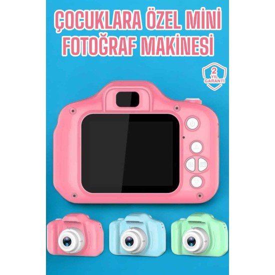 Çocuk Kamerası Dijital 1080P HD Kaliteli Mini Fotoğraf Makinesi Profesyonel Çocuk Kamerası Dijital 1080P HD Kaliteli Mini Fotoğraf Makinesi Profesyonel