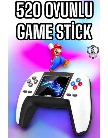 Game Stick 520 Oyunlu Retro Konsol Çocuklara Özel