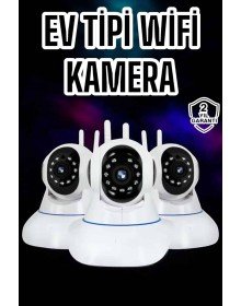 Wifi Kamerası Çift Yönlü Bebek Güvenlik Kamerası Gece Görüşlü