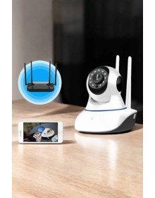 Ev Kamerası Wifi Kamerası Video Kayıt Çift Yönlü Hareket Sensörü Bebek