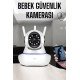 Wifi Kamera Ev Kamerası Gece Görüşlü Kablosuz Bebek Izleme Kamerası