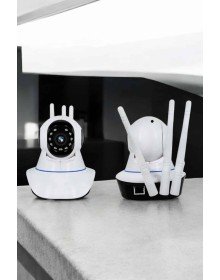 Wifi Kamera Ev Kamerası Gece Görüşlü Kablosuz Bebek Izleme Kamerası