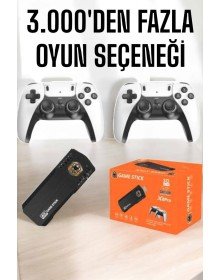 Joystick Çift Kollu Oyun Kolu Retro Oyun Yüksek Çözünürlüklü 3D Game
