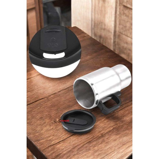 Araç İçi Termos 12 Watt Isıtıcı Uzun Süre Sıcak Tutabilen Araç İçi Termos 12 Watt Isıtıcı Uzun Süre Sıcak Tutabilen