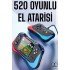 Gamepad Joystick Nostalji 500 Oyunlu 2 Li Atari Gamebox Oyun Konsolu Sup Atari
