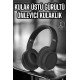 Kulak Üstü Kablosuz Bluetooth Kulaklık Gürültü Önleyici Ayarlanabilir
