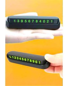 Numaralık Araç İçi Araba Araç Park Numaratör Telefon Numarası Yazma
