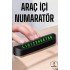 Numaralık Araç İçi Araba Araç Park Numaratör Telefon Numarası Yazma