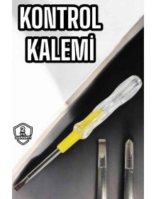 Test Cihazı Kontrol Kalemi Çift Başlıklı Şeffaf Elektrik Testi