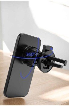 Kablosuz Şarj Aleti Magsafe Araç Içi Manyetik Şarj 15W İOS Uyumlu