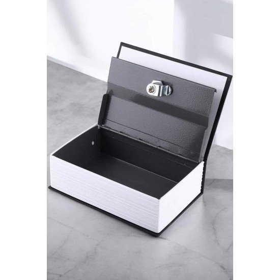 Büyük Boy Anahtarlı Kitap Görünümlü Gizli Kasa Çelik Kasa Altın Kasası Büyük Boy Anahtarlı Kitap Görünümlü Gizli Kasa Çelik Kasa Altın Kasası