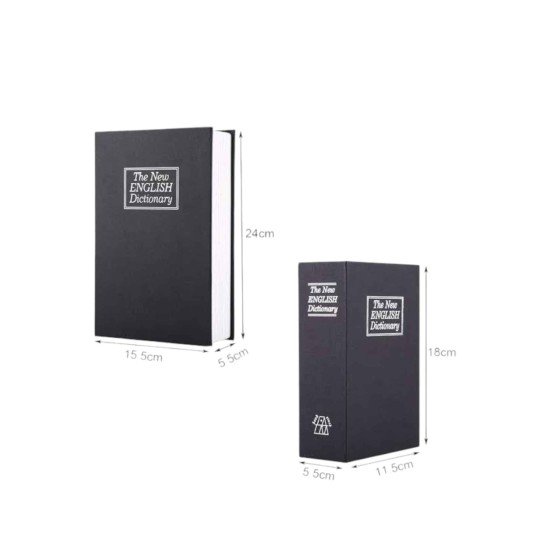 Büyük Boy Anahtarlı Kitap Görünümlü Gizli Kasa Çelik Kasa Altın Kasası Büyük Boy Anahtarlı Kitap Görünümlü Gizli Kasa Çelik Kasa Altın Kasası