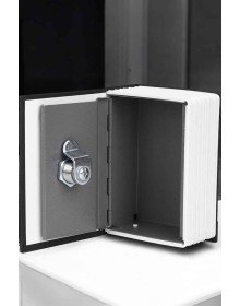 Gizli Kasa Kitap Görünümlü Anahtarlı Çelik Mini Kasa