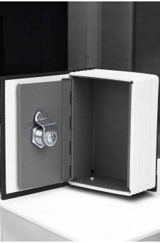 Gizli Kasa Kitap Görünümlü Anahtarlı Çelik Mini Kasa Gizli Kasa Kitap Görünümlü Anahtarlı Çelik Mini Kasa