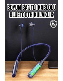Yeni Nesil Bluetooth Kulaklık Kablolu Kulak İçi Dijital Göstergeli