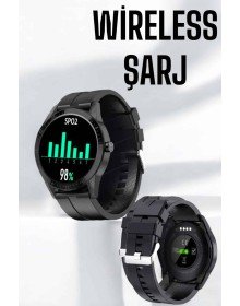 Akıllı Saat Çok Fonksiyonlu Sesli Görüşme NFC Uyumlu Amoled Ekran