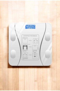 Akıllı Tartı Dijital Baskül Yağ Su Kas Vücut Kitle Kilo Ölçer Tartı