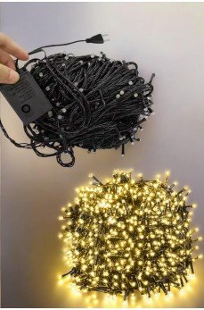 10 Metre Led Işık Saçaklı Dekoratif Şerit Led