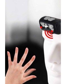 Kafa Lambası Kamp Lambası Sensörlü Şarjlı Ayarlanabilir