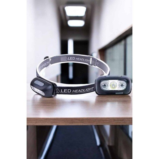Kafa Lambası Kamp Lambası Led Işık Şarjlı Ayarlanabilir Kafa Lambası Kamp Lambası Led Işık Şarjlı Ayarlanabilir
