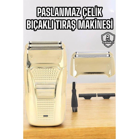 Tıraş Makinesi Paslanmaz Çelik Şarjlı Taşınabilir Tıraş Makinesi Paslanmaz Çelik Şarjlı Taşınabilir