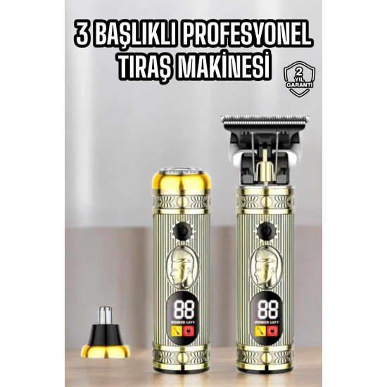 Profesyonel Saç Sakal ve Vücut Tıraşına Uygun Sıfır Sinek Kaydı Tıraş