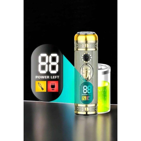 Tıraş Makinesi Üç Başlıklı Saç Sakal ve Vücut Tıraşına Uygun