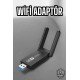 Wifi Alıcı Wifi Adaptörü USB Girişli 3.0