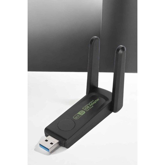 Wifi Alıcı Wifi Adaptörü USB Girişli 3.0