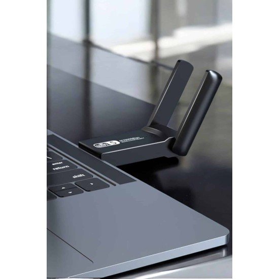 Wifi Adaptör Çift Bantlı Kablosuz Wifi Adaptörü Wifi Adaptör Çift Bantlı Kablosuz Wifi Adaptörü