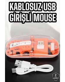 Fare Mouse Çift Modlu Kablosuz Bağlantılı 2.4GHz Destekli