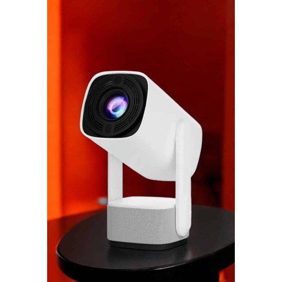 Şarjlı Projeksiyon Oyun Sinema Projektörü 4K HD Görüntü Kaliteli Şarjlı Projeksiyon Oyun Sinema Projektörü 4K HD Görüntü Kaliteli