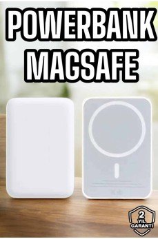 Magsafe Kablosuz Batarya Yüksek Performanslı Manyetik Tasarım Hızlı Şarj