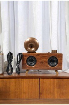 Bluetooth Hoparlör Ahşap Klasik Retro Gramofon Bluetooth Müzik Kutusu Bluetooth Hoparlör Ahşap Klasik Retro Gramofon Bluetooth Müzik Kutusu
