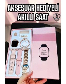 Akıllı Saat Sesli Görüşme Bildirim Görme Uyku ve Sağlık Takibi